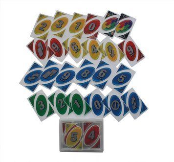 Карты пластиковые Uno 15.5х10.5х2.5 см (32408) V77551174 фото