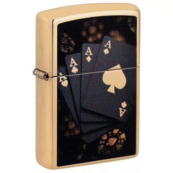 Запальничка Zippo Lucky Aces Design 47141 77890023 фото