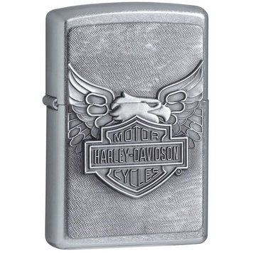 Зажигалка Zippo Harley-Davidson Iron Eagle Emblem Street Chrome 20230 V77550897 фото