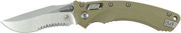 Ніж Microtech Amphibian Stonewash PS Olive Напівсеррейтор 137RL-11FLGTOD 14090564 фото