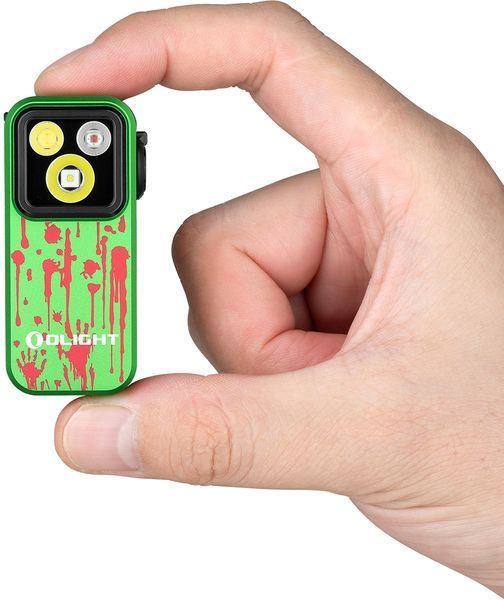 Ліхтар Olight Oclip Pro Zombie green (500 Lm) 0.0000.3247 23704959 фото