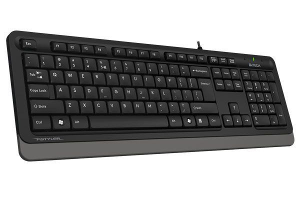 Клавиатура A4Tech Fstyler FK10 (Grey), USB, черный+серый FK10 (Grey) 1604049 фото