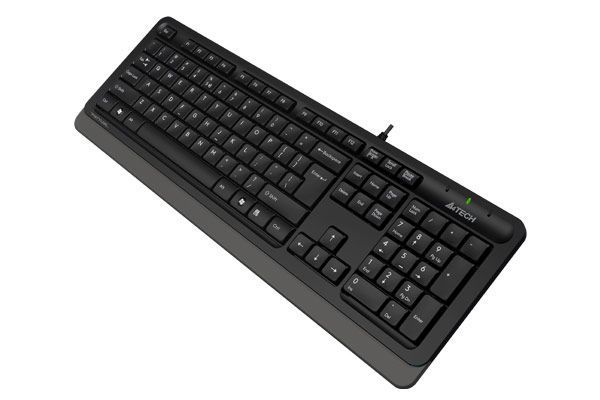 Клавиатура A4Tech Fstyler FK10 (Grey), USB, черный+серый FK10 (Grey) 1604049 фото