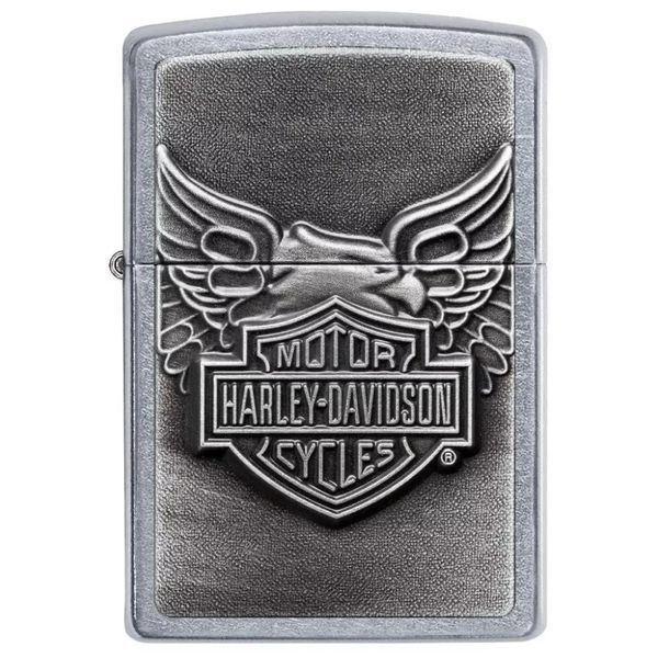Зажигалка бензиновая Zippo Harley-Davidson Iron Eagle Emblem Street Chrome (20230) V77550897 фото