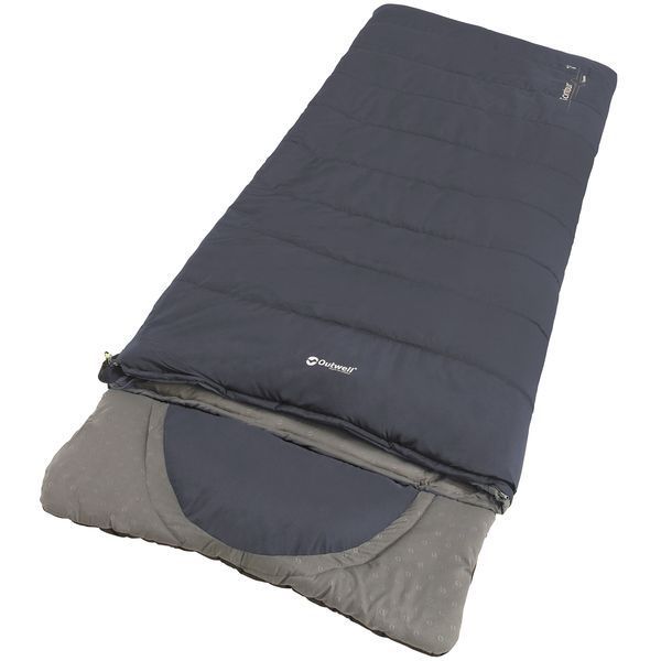 Спальний мішок Outwell Contour Lux Reversible/-3&deg;C Deep Blue Left (230366) 928749 фото