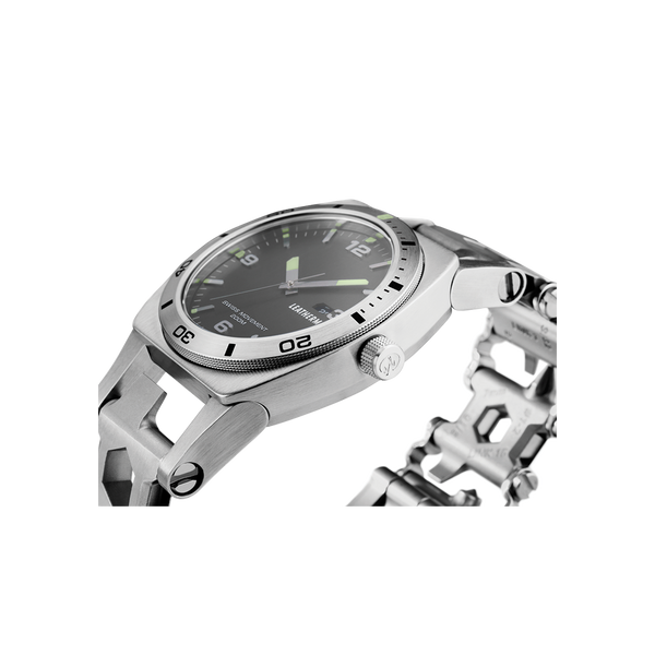 Часы-браслет Leatherman Tread Tempo (серебро) 832421 4007202 фото
