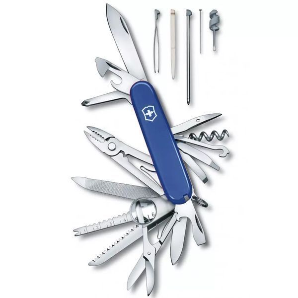 Швейцарский нож Victorinox SWISSCHAMP 91 мм 33 функции Синий (1.6795.2) V77553071 фото