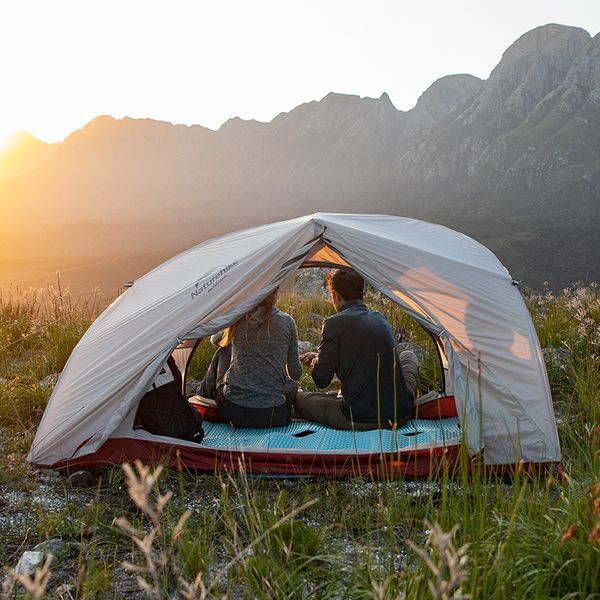 Намет надлегкий двомісний з футпринтом Naturehike Star-River 2 Updated NH17T012-T, 210T, Помаранчевий 62865 фото