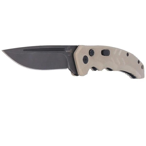 Ніж Boker Plus Intention II Coyote BS G-10 Black 01BO483 4008738 фото