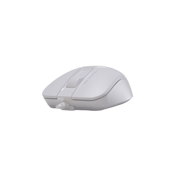 Мышь A4Tech Fstyler FM12S (White), бесшумная, USB, цвет белый FM12S (White) 1604874 фото