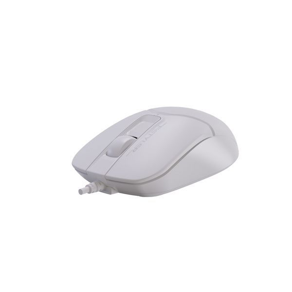 Мышь A4Tech Fstyler FM12S (White), бесшумная, USB, цвет белый FM12S (White) 1604874 фото