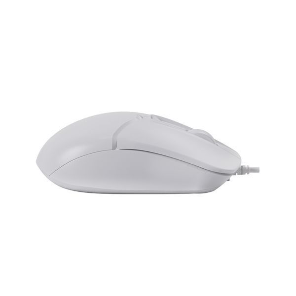 Мышь A4Tech Fstyler FM12S (White), бесшумная, USB, цвет белый FM12S (White) 1604874 фото