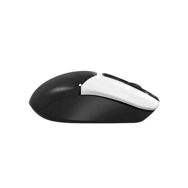 Миша бездротова A4Tech Fstyler FG12 (Panda), USB, безшумна, колір чорний+ білий FG12S (Panda) 1604985 фото