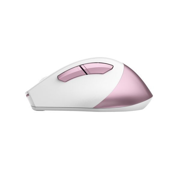 Миша бездротова A4Tech Fstyler FG35 (Pink), USB, колір білий+рожевий FG35 (Pink) 1604574 фото