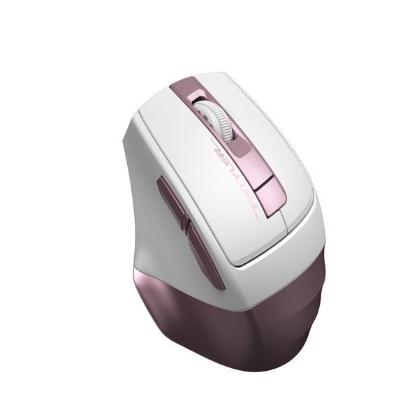 Миша бездротова A4Tech Fstyler FG35 (Pink), USB, колір білий+рожевий FG35 (Pink) 1604574 фото