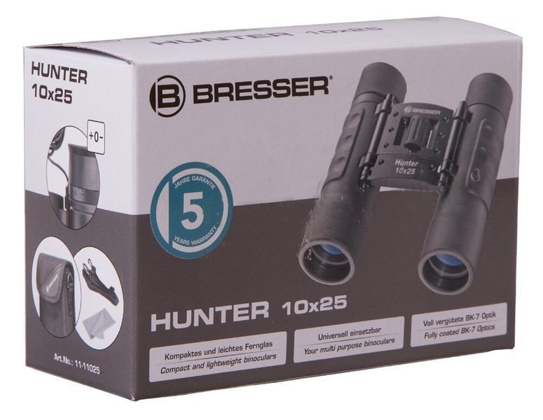 Бинокль Bresser Hunter 10x25 1111025 фото