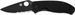 Ніж Spyderco Tenacious G-10 Black Blade Напівсеррейтор C122GBBKPS 871169 фото 1