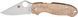 Ніж Spyderco Para 3 CPM Cru-Wear Micarta Brown C223MPCW 871664 фото 1