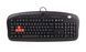 Клавіатура A4 KB-28-G-2 Multimedia, PS-2,чорна Game Master 12 гарячих клавіш KB-28G PS/2 0200013 фото 1