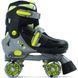 SFR роликовые коньки Hurricane III black-yellow 25.5-29 SFR150-BY_35.5-39.503 фото 2