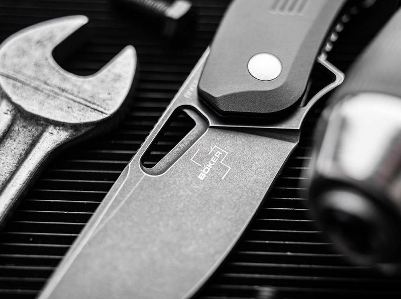 Ніж Boker Plus Nahal D2 Black Blade 01BO628 4008877 фото