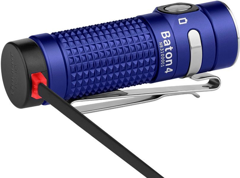 Фонарь Olight Baton 4 Premium Regal Blue Baton 4 Premium Edition（R 23704375 фото