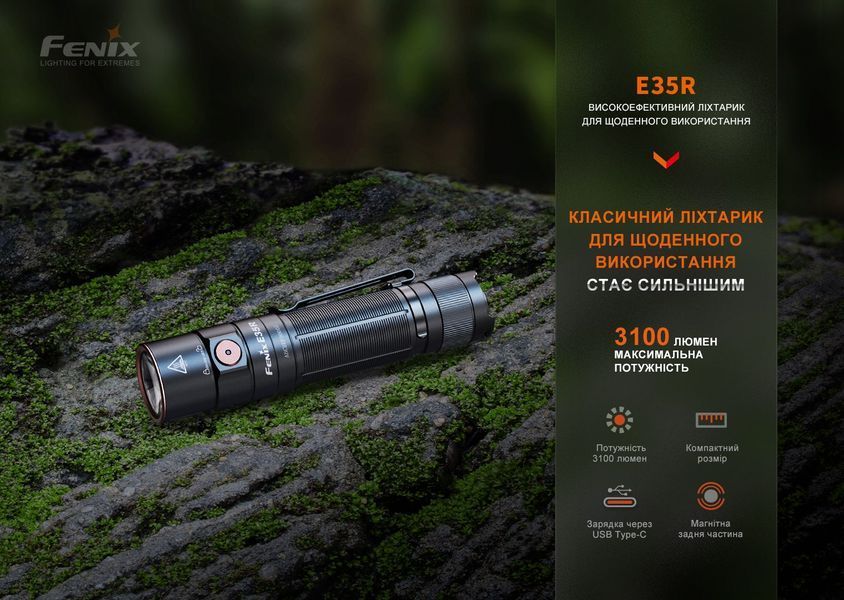 Ліхтар ручний Fenix E35R 93796 фото