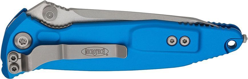 Нож Microtech Socom Elite Tanto Edge Stonewash Blue 161-10BL 14090675 фото