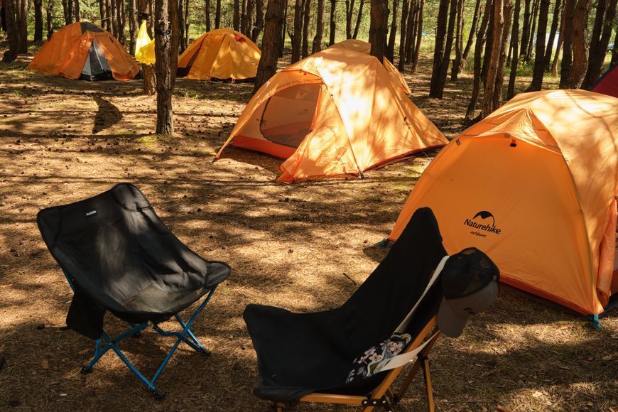Намет надлегкий двомісний з футпринтом Naturehike Star-River 2 Updated NH17T012-T, 210T, Помаранчевий 62865 фото