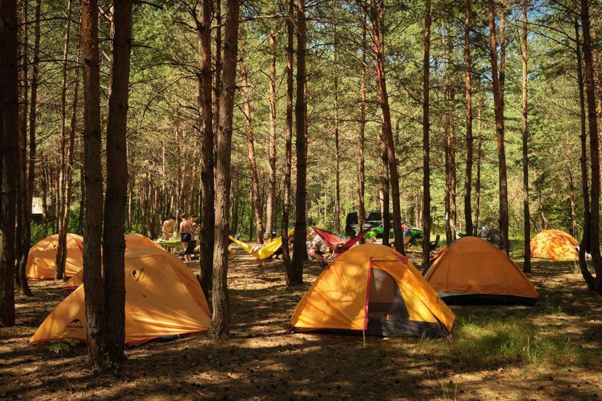 Намет надлегкий двомісний з футпринтом Naturehike Star-River 2 Updated NH17T012-T, 210T, Помаранчевий 62865 фото