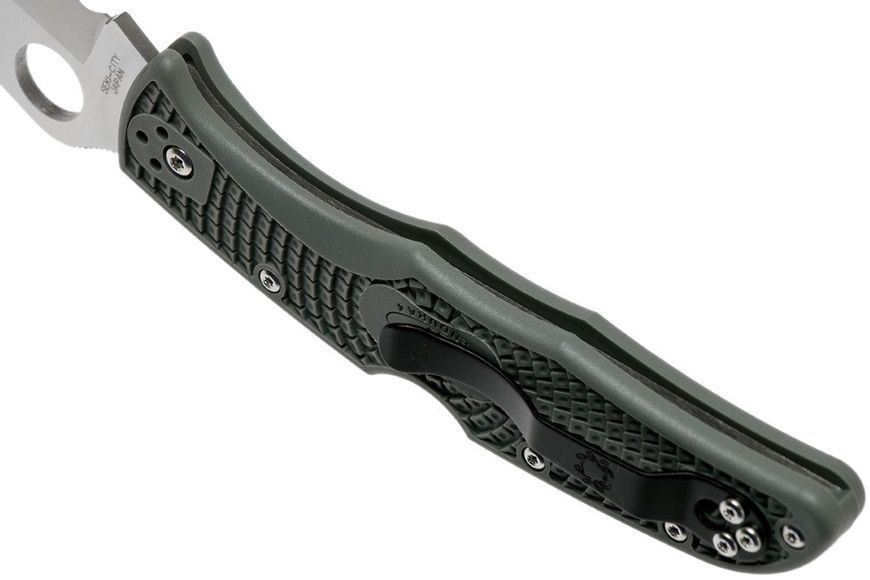 Ніж Spyderco Endura 4 Сірий Напівсеррейтор C10PSFG 870257 фото