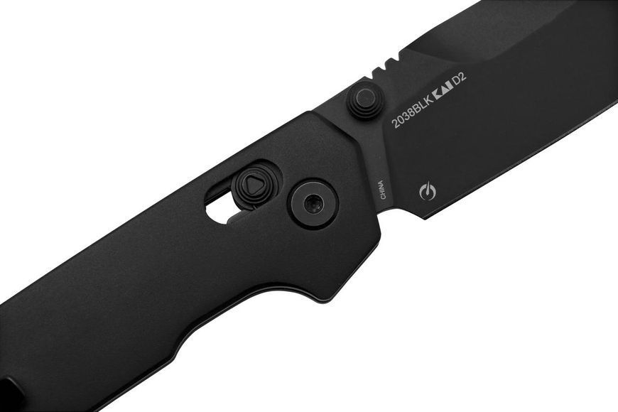 Ніж Kershaw Iridium Black Blade D2 Чорний 2038BLK 17400603 фото