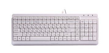 Клавиатура A4Tech Fstyler FK15 (White), USB, цвет белый FK15 (White) 1604875 фото