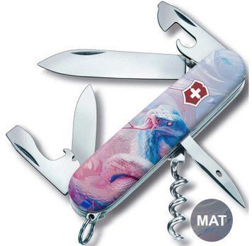 Швейцарський ніж Victorinox Swiss Army Spartan Zodiac Чарівна змія 1.3603.7_Z4220pk 4009108 фото