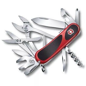 Швейцарський ніж Victorinox EvoGrip S557 85 мм 21 функцій Червоно-чорний (2.5223.SC) V77553616 фото