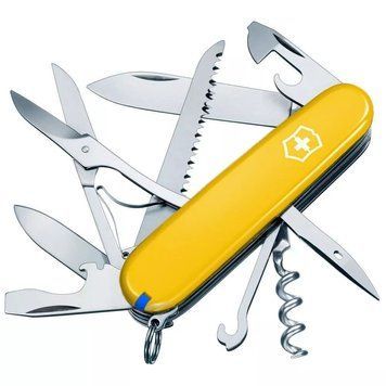 Швейцарський ніж Victorinox Huntsman 91 мм 15 функцій Жовтий (1.3713.8) V77552781 фото