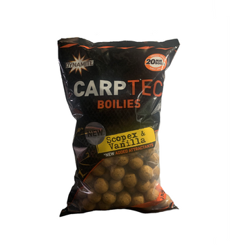 Бойли Dynamite Baits Carp-Tec Scopex & Vanilla 15 мм, Boilie 1 кг - (DY1750) Y33440460 фото