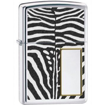 Запальничка Zippo Zebra Print Silver 28046 V77550809 фото