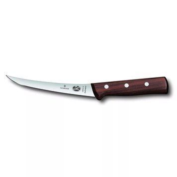 Нож кухонный обвалочный Узкий гибкий изогнутый Victorinox Boning Knife Wood 150 мм (5.6616.15) V77552237 фото