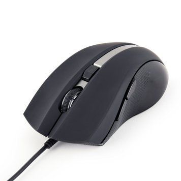 Лазерна миша MUS-GU-02, USB інтерфейс, чорний колір MUS-GU-02 1605125 фото