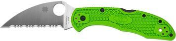 Ніж Spyderco Salt 2 Wharncliffe LC200N green Cеррейтор C88FSWCGR2 871468 фото