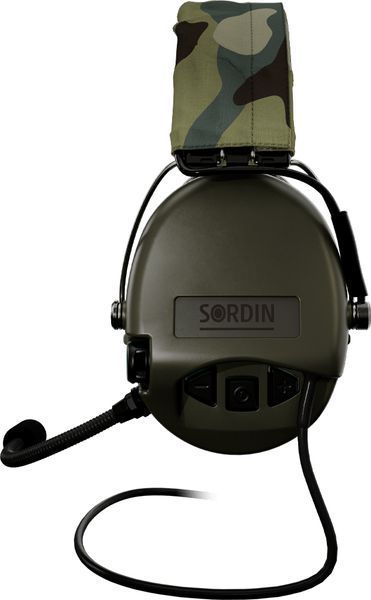 Активні навушники Sordin Supreme MIL CC, Гарнітура (Верхній тримач) Green 75332-06-S 5010024 фото