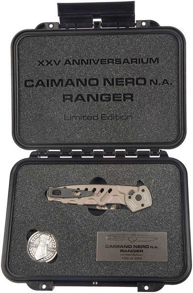 Нож Extrema Ratio Caimano Nero NA Ranger XXV Anniversarium Limited Edition 04.1000.0166/BW/TM 17840221 фото