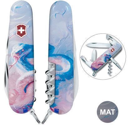 Швейцарский нож Victorinox Swiss Army Spartan Zodiac Волшебная змея 1.3603.7_Z4220pk 4009108 фото