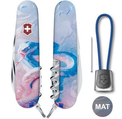 Швейцарский нож Victorinox Swiss Army Spartan Zodiac Волшебная змея 1.3603.7_Z4220pk 4009108 фото