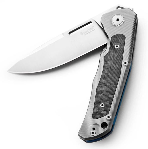 Ніж Lionsteel Q4ttro Titanium Grey Q4 GY 392179 фото