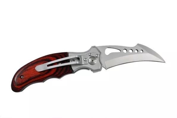 Складаний туристичний ніж Stinger Коричневий (HCY-3438) V77552835 фото