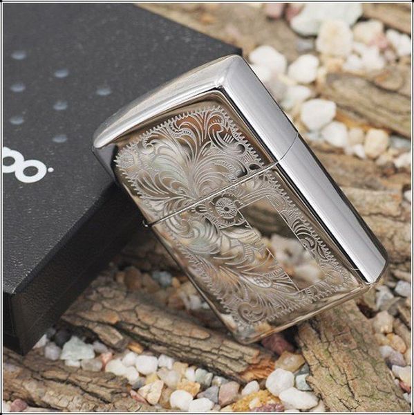 Зажигалка Zippo Venetian Chrome 352 77890392 фото