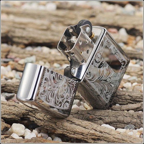 Зажигалка Zippo Venetian Chrome 352 77890392 фото