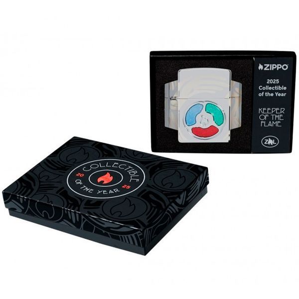 Зажигалка коллекционная лимитированная 1500 шт. Zippo Keeper of the Flame Armor 2025 Collectible Of The Year - Europe 46762 V77554005 фото